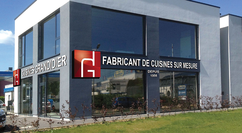 Photo showroom Cuisines Grandidier Foetz, Luxembourg