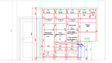 Bespoke kitchen plan